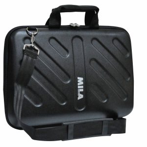 CLASSONE MILA MHL640 HARD CASE SERIE 15.6" NOTIZBUCH-HANDTASCHE – SCHWARZ