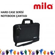 CLASSONE MILA HARD CASE SERİSİ MHL300 15.6" NOTEBOOK EL ÇANTASI - SİYAH