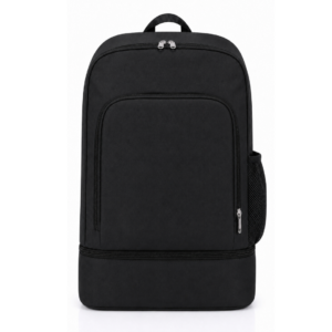 Classone XYZ Series PR-SSC200S Fitnesstasche, Strandtasche, Schultasche, geeignet für den täglichen Gebrauch, Sportrucksack mit Schuhfach, - Schwarz