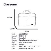 Classone BND310 Eko Serisi -KOYU GRİ