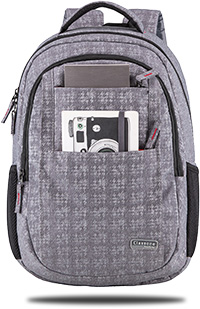 Classone BP-L306 Siena Series WTXpro Waterproof Fabric 15.6 inch Backpack – Checkered Gray