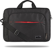 Mila ML-T300 Business serisi 15.6 inch uyumlu WTXpro Su Geçirmez Kumaş Macbook , Laptop , Notebook Taşıma Çantası -Siyah