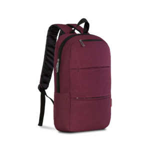 Classone PR-C1605 Casetto Series WTXpro Waterproof Fabric 15.6 Laptop Backpack - Claret Red