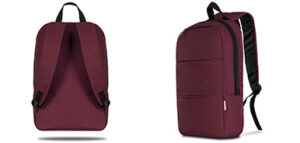 Classone PR-C1605 Casetto Series WTXpro Waterproof Fabric 15.6 Laptop Backpack - Claret Red