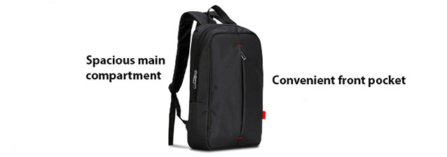 Roma Series PR-R150 Laptop Backpack - Black