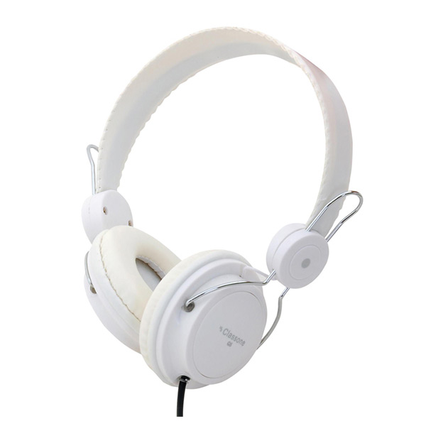 Q5 Serisi Kulaklık, Mikrofonlu Ve Kablodan Ses Kontrol - Beyaz
