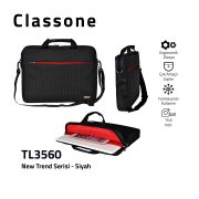 Classone TL3560 Newtrend Series 15.6 inch Notebook Case / Black