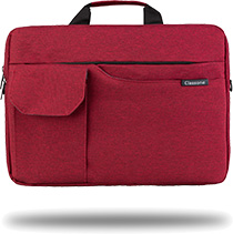 Classone WorkOut Series TL7005 WTXpro Waterproof Fabric 15.6 inch Laptop , Notebook Bag - Claret Red