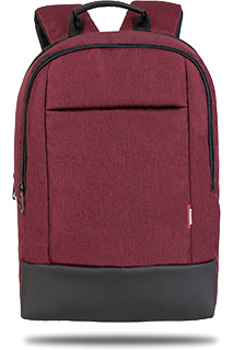 Classone TW1705 Twin Color 17 inch Notebook Çantası- Bordo