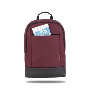 Classone TW1705 Twin Color 17 inch Notebook Çantası- Bordo