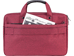 Classone Ravenna Series VP1505  WTXpro Waterproof Fabric 15.6 inch Handbag-Claret Red