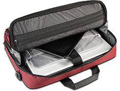 Classone Taranto Series VP3405 14 inch WTXpro Waterproof Fabric Laptop Handbag - Claret Red