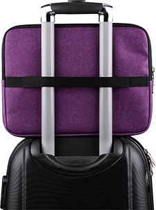 Classone WCL246 13-14" Macbook, Notebook, Tablet Case-Purple