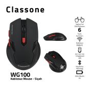 CLASSONE WG100 KABLOSUZ MOUSE 1600 DPI