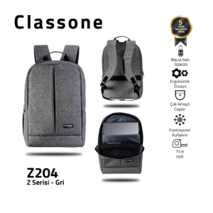 Zaino-Serie BP-Z204 Laptop Laptop Rucksack / Grau