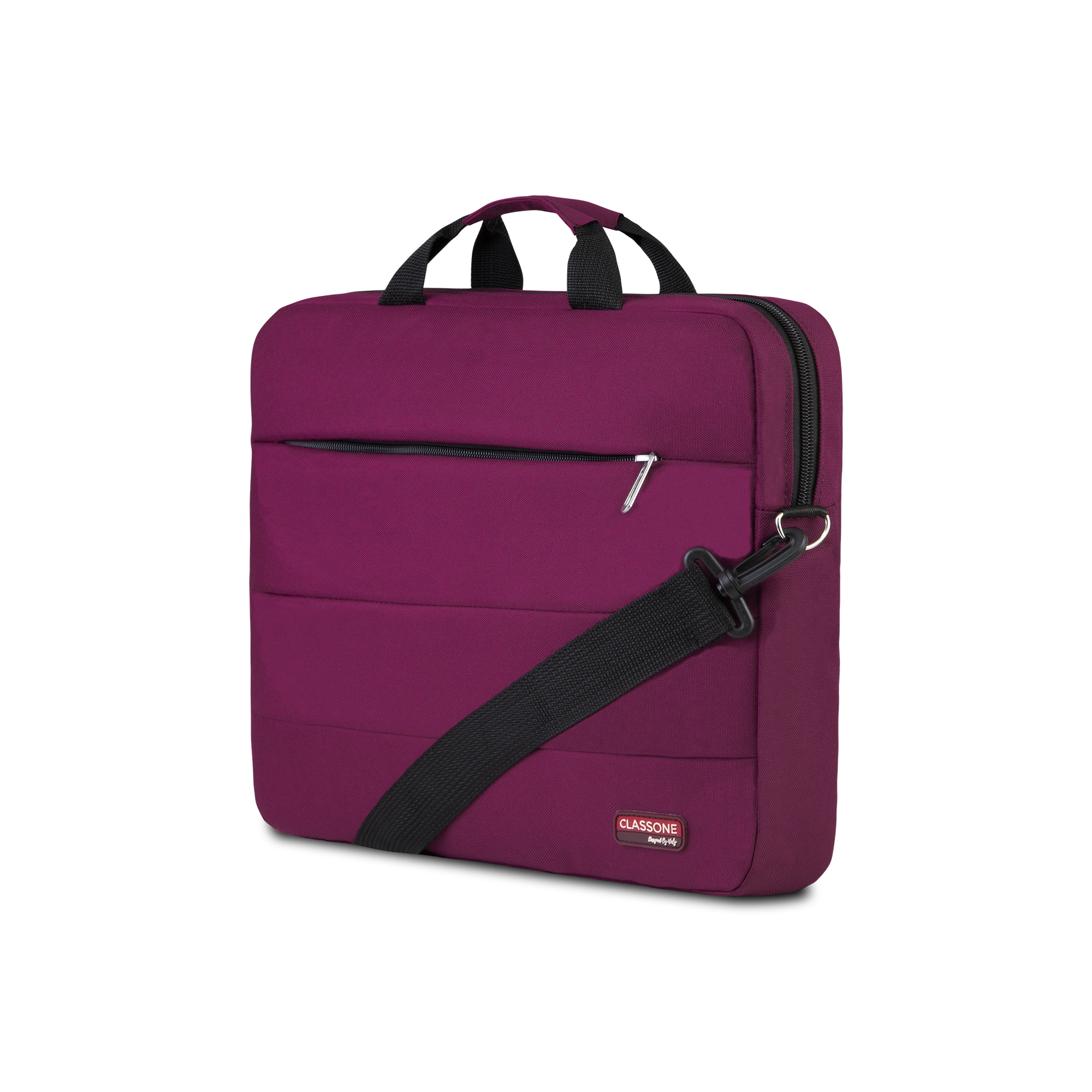 Classone Romeo Series TL2005 WTXpro Waterproof Fabric 15.6 Laptop Bag – Claret Red