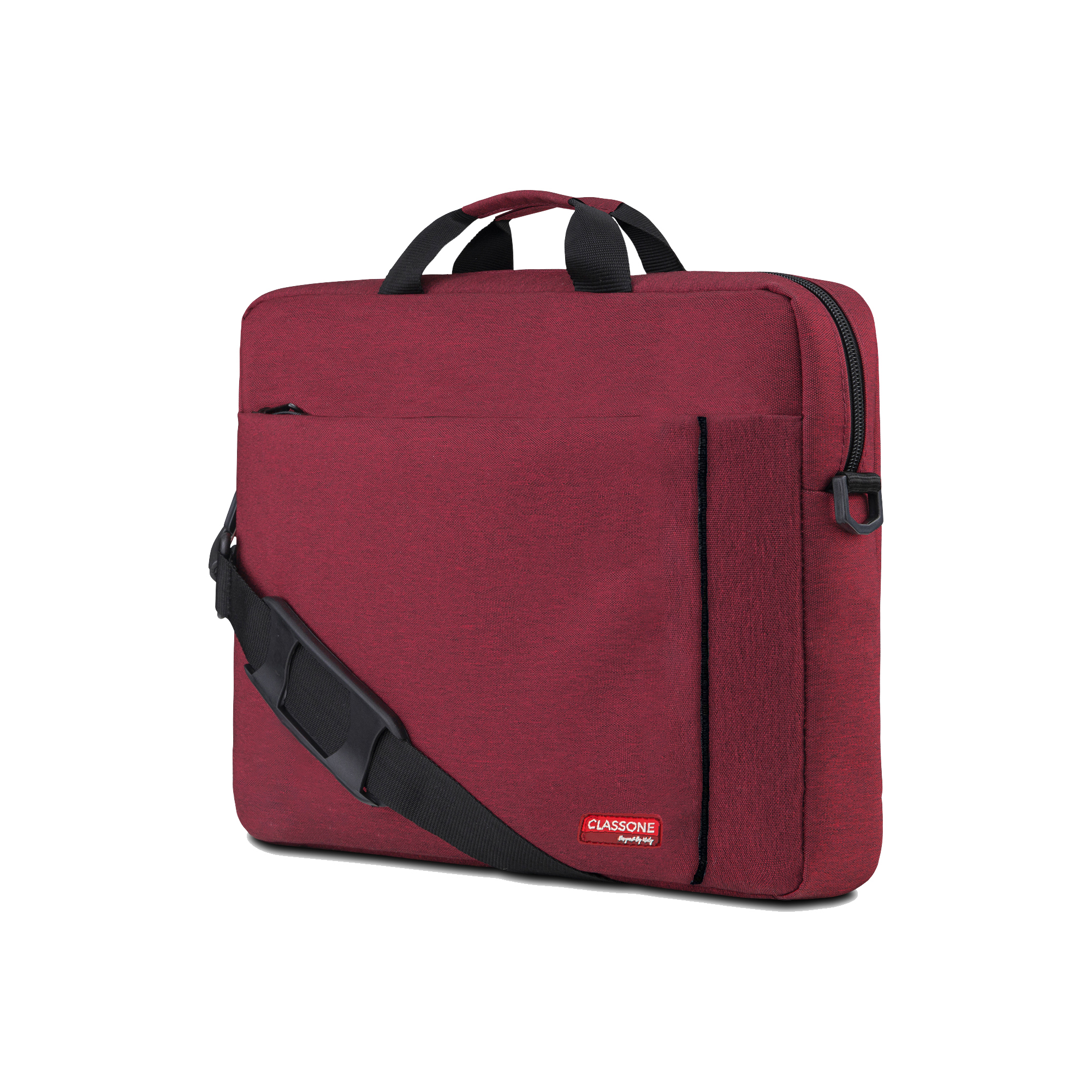 Classone BND705 WorkStation4 Serisi WTXpro Su Geçirmez Kumaş 15.6 inch Laptop, Notebook Çantası-Bordo