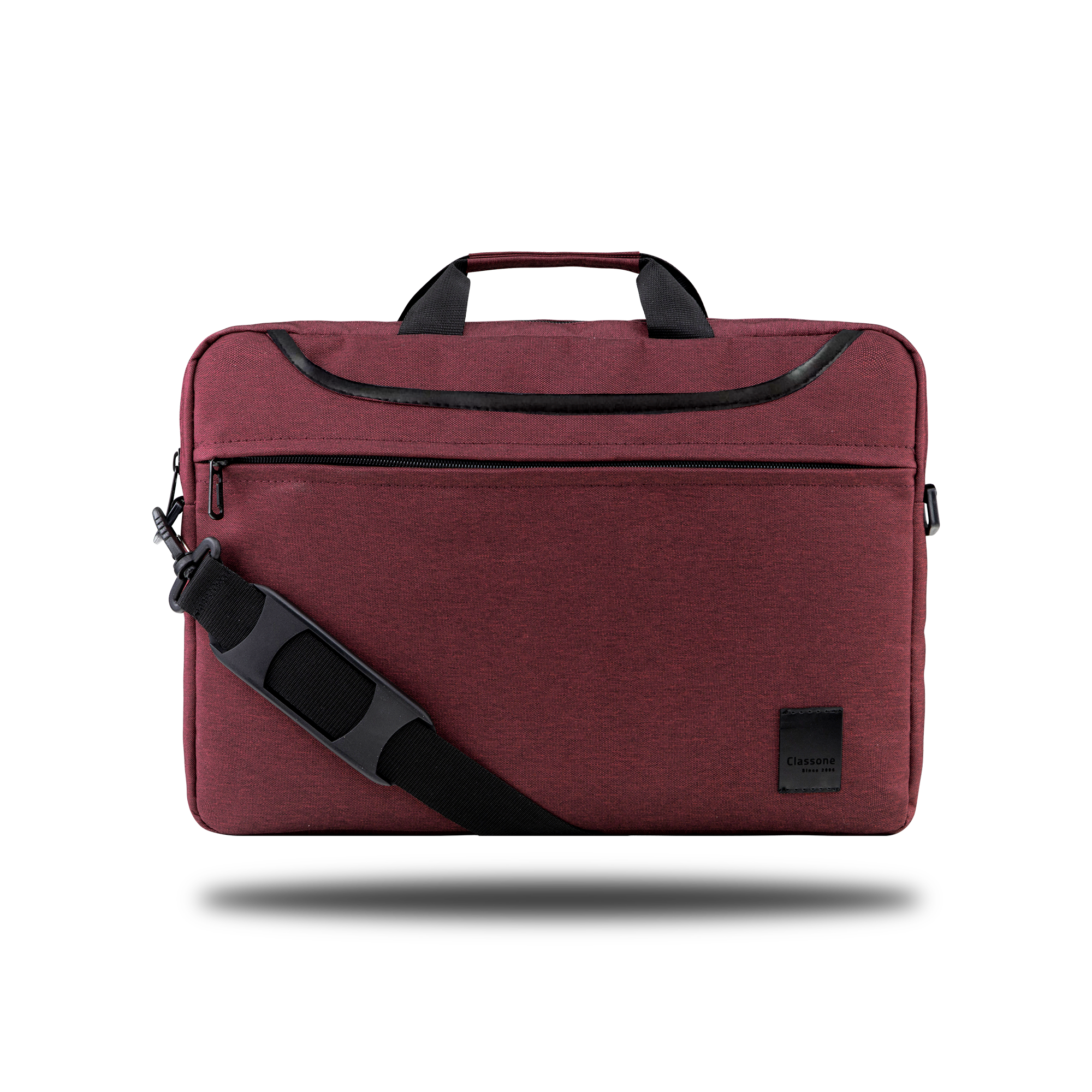 Classone WorkStation2 Series BND505 WTXpro Waterproof Fabric 15.6 " Laptop Bag-Claret Red