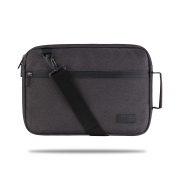 Classone Monza VIP Serisi,13-14 inch Uyumlu WSM147 WTXpro Su Geçirmez Kumaş, Su Geçirmez Fermuar Macbook,Macbook Air Laptop , Notebook  Çantası- Koyu Gri