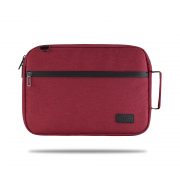 Classone Monza VIP Serisi,13-14 inch Uyumlu WSM145 WTXpro Su Geçirmez Kumaş, Su Geçirmez Fermuar Macbook,Macbook Air Laptop , Notebook  Çantası- Bordo