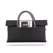 Classone BYN-EL000 WTXPro Su Geçirmez Kumaş 13-14 inch Bayan Laptop El Çantası- Tote Bag - Siyah