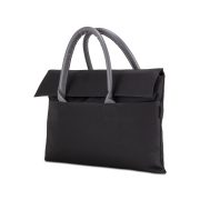 Classone BYN-EL000 WTXPro Su Geçirmez Kumaş 13-14 inch Bayan Laptop El Çantası- Tote Bag - Siyah