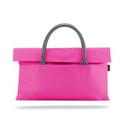 Classone BYN-EL006 WTXPro Su Geçirmez Kumaş 13-14 inch Bayan Laptop El Çantası- Tote Bag- Pembe