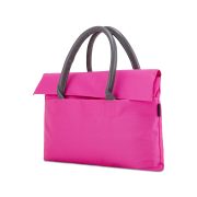 Classone BYN-EL006 WTXPro Su Geçirmez Kumaş 13-14 inch Bayan Laptop El Çantası- Tote Bag- Pembe