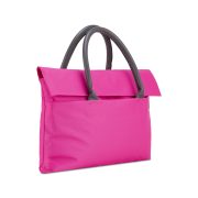 Classone BYN-EL006 WTXPro Su Geçirmez Kumaş 13-14 inch Bayan Laptop El Çantası- Tote Bag- Pembe