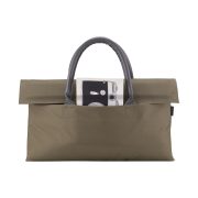 Classone BYN-EL007 WTXPro Su Geçirmez Kumaş 13-14 inch Bayan Laptop El Çantası- Tote Bag - Yeşil