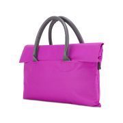 Classone BYN-EL009 WTXPro Su Geçirmez Kumaş 13-14 inch Bayan Laptop El Çantası- Tote Bag- Fuşya