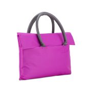 Classone BYN-EL009 WTXPro Su Geçirmez Kumaş 13-14 inch Bayan Laptop El Çantası- Tote Bag- Fuşya