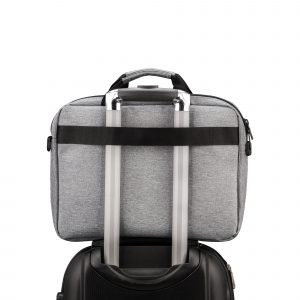 Classone Romeo Medium Serisi TL2404 WTX Pro Su Geçirmez Kumaş 13-14 inch uyumlu Laptop Çantası -Gri