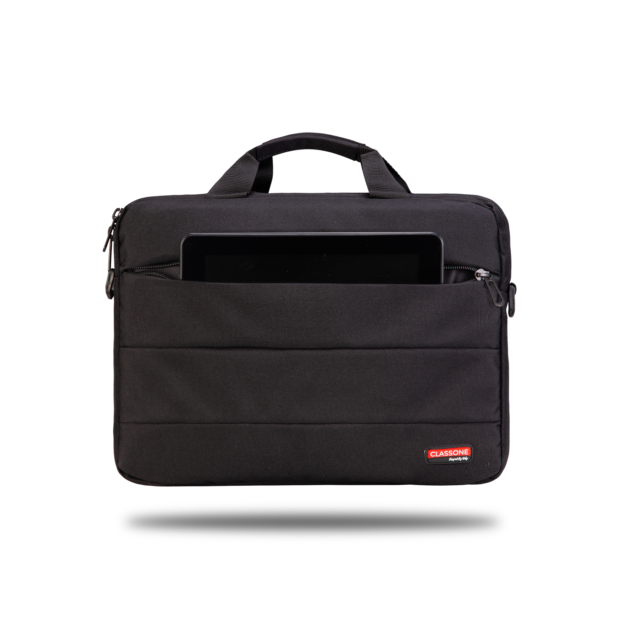 Classone Romeo Medium Serisi TL2400 WTXpro Su Geçirmez Kumaş 13-14 inch uyumlu Laptop Çantası-Siyah