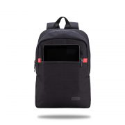 Classone WTX300SK Pro 15.6 inch uyumlu WTXpro Su Geçirmez Kumaş, Su Geçirmez Fermuar, Macbook , Laptop , Notebook  Sırt  Çantası –Siyah/Kırmızı