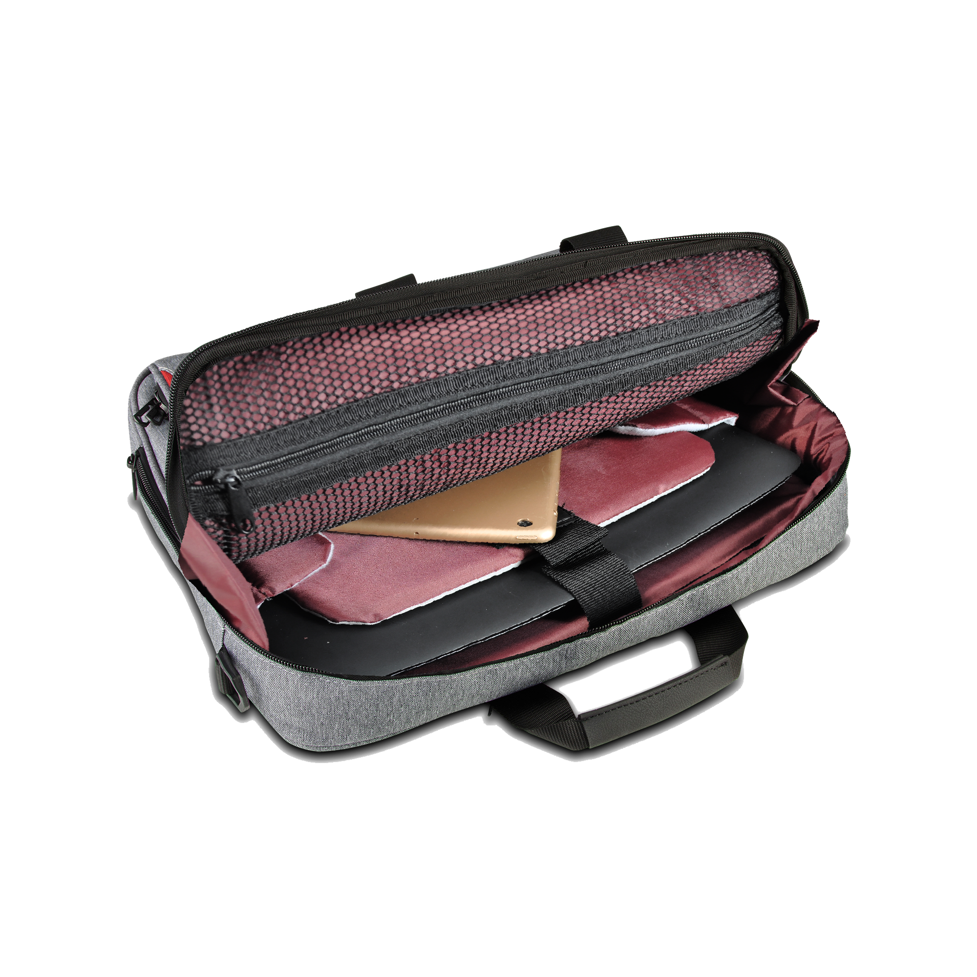 Classone Taranto Series VP3004 15.6 inch WTXpro Waterproof Fabric Laptop Handbag-Gray