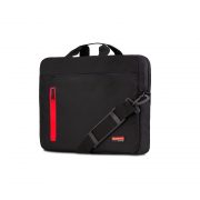 Classone W-TX40 W-TXpro Workout Serisi WTXpro Su Geçirmez Kumaş, Su Geçirmez Fermuar 15.6 inch Uyumlu Macbook, Notebook, Laptop,  Tablet Taşıma Çantası-Siyah