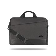 Mila ML-T504, Viena Serisi WTXpro Su Geçirmez Kumaş, Su Geçirmez Fermuar 15.6 inch uyumlu Macbook, Macbook air,Laptop, Notebook   Taşıma Çantası – Koyu Gri