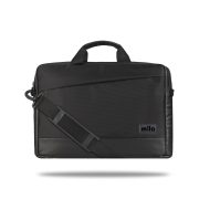 Mila ML-T500, Viena Serisi WTXpro Su Geçirmez Kumaş, Su Geçirmez Kumaş 15.6 inch uyumlu Macbook, Macbook air,Laptop, Notebook   Taşıma Çantası –Siyah