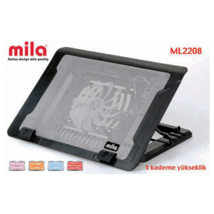 Yükseklik Ayarlı Notebook Soğutucu / Beyaz